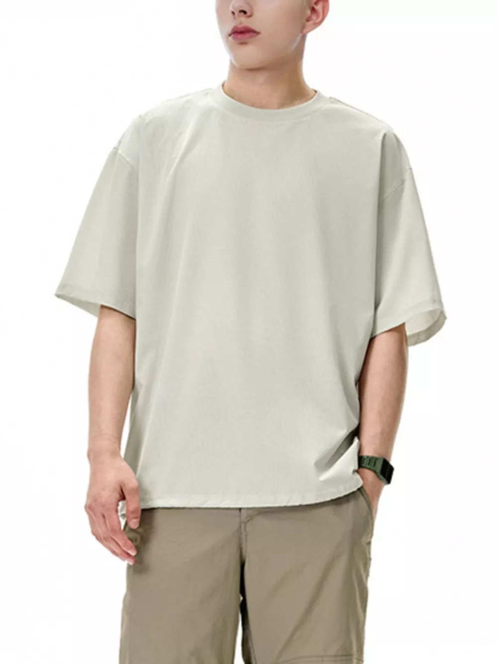 Men's Drawstring Hem Quick-Dry T-Shirt, image 5