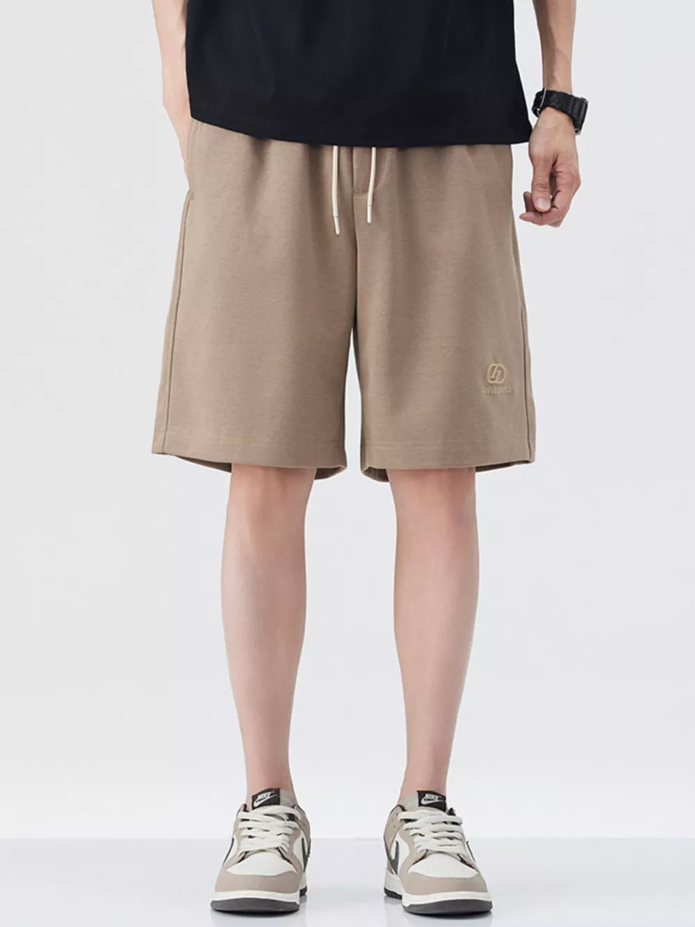 Men's Drawstring Loose Fit Shorts, image 7