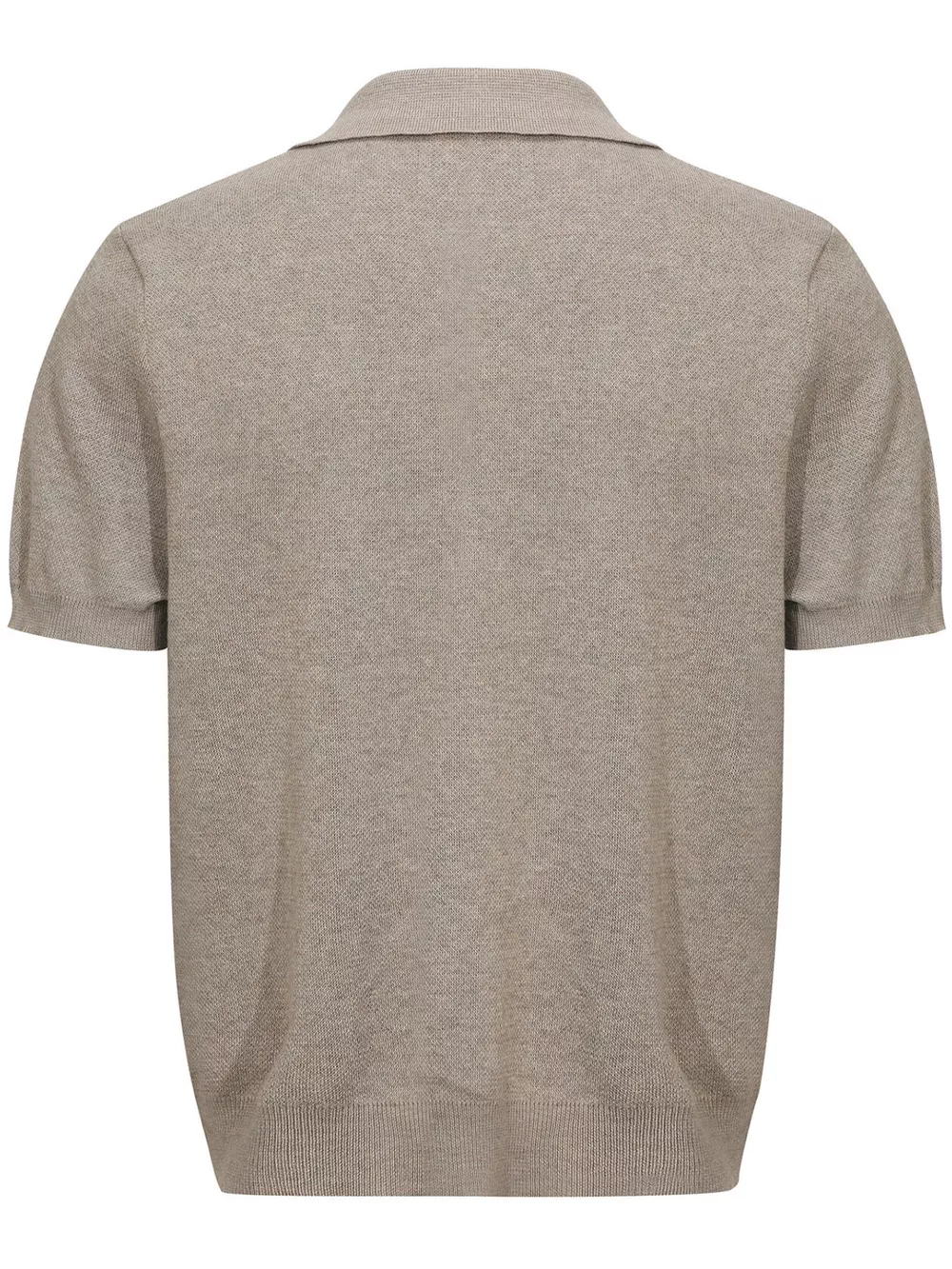 Men's Argyle Knit Short Sleeve Polo, image 2