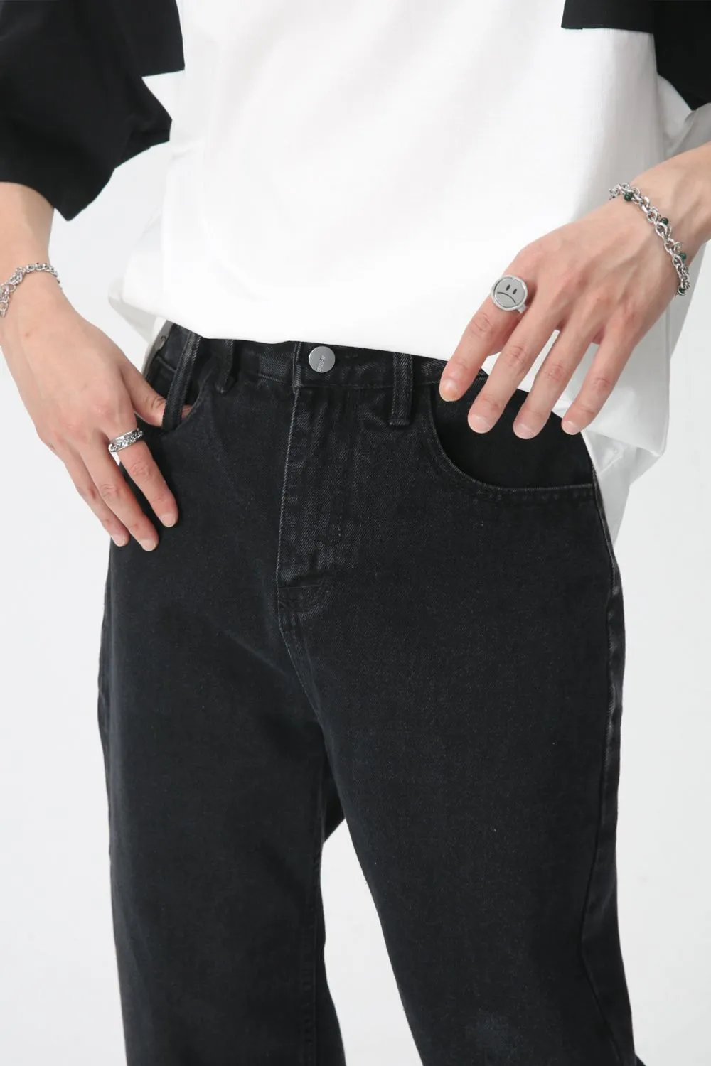 Baggy Jeans with Pockets, image 4