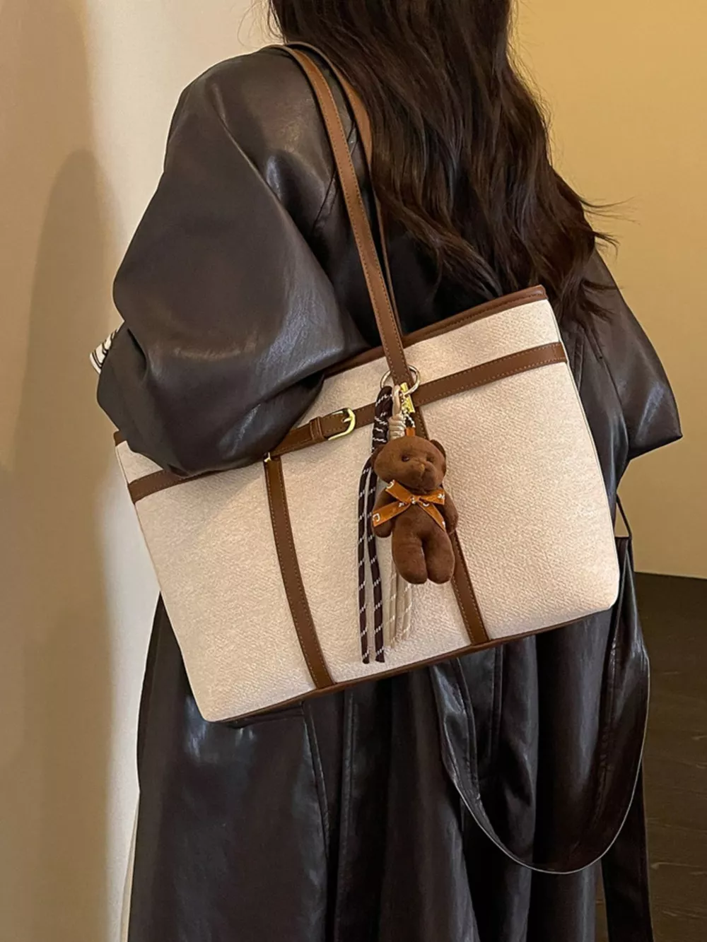 Decorative Buckle Tote Bag, image 6