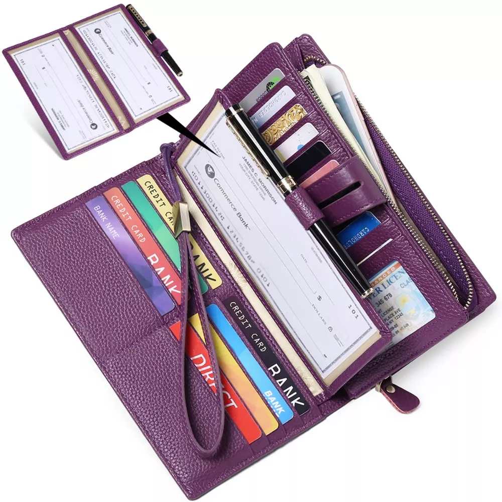 Leather Long Wallet, image 4