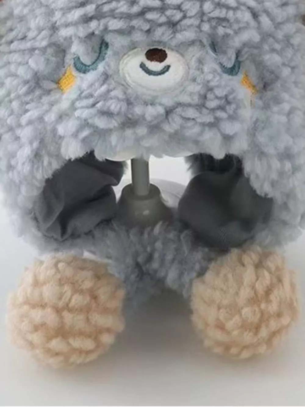 Children's Cute Lamb Plush Hat, image 6