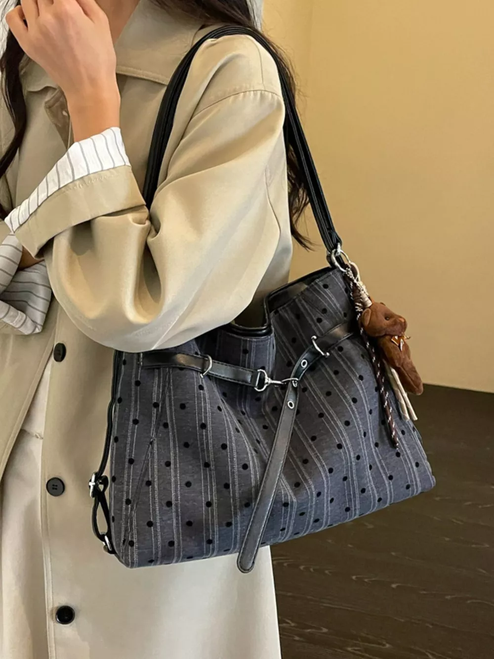 Polka Dot Shoulder Bag, image 14