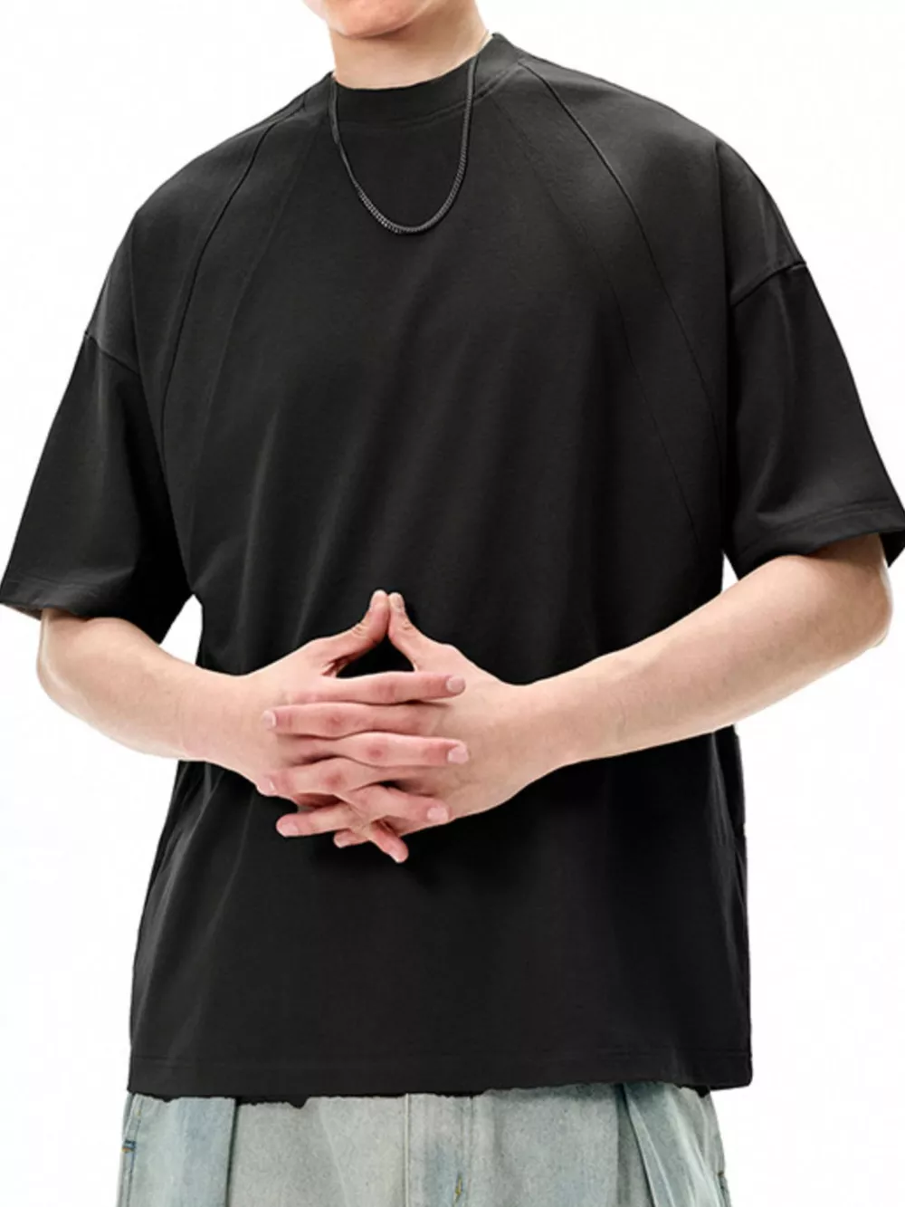 Men's Solid Color Short Sleeve T-Shirt, image 5