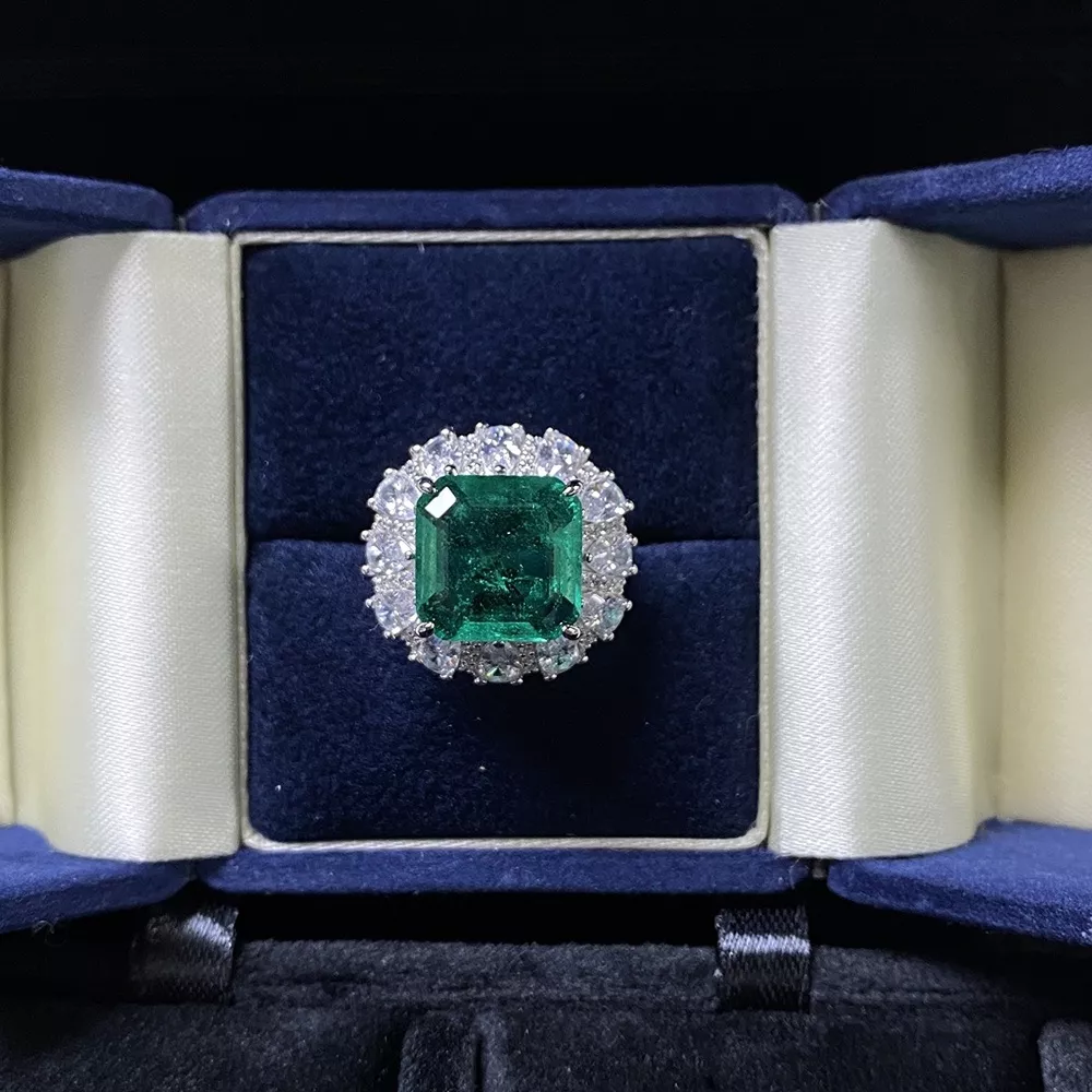 925 Sterling Silver Zircon Ring