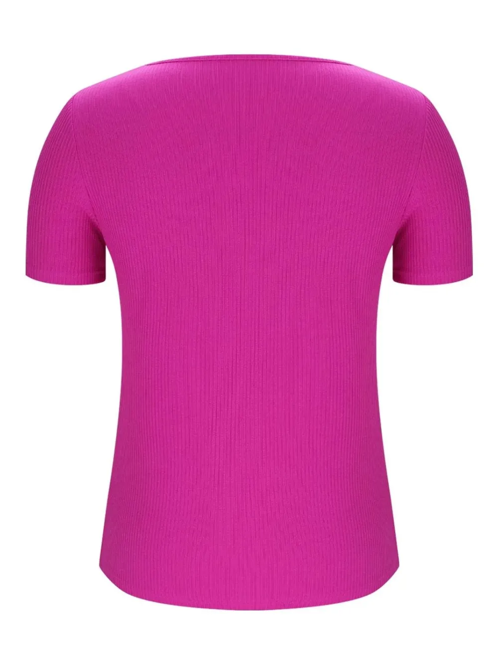 Solid V-Neck Short Sleeve T-Shirt, image 16