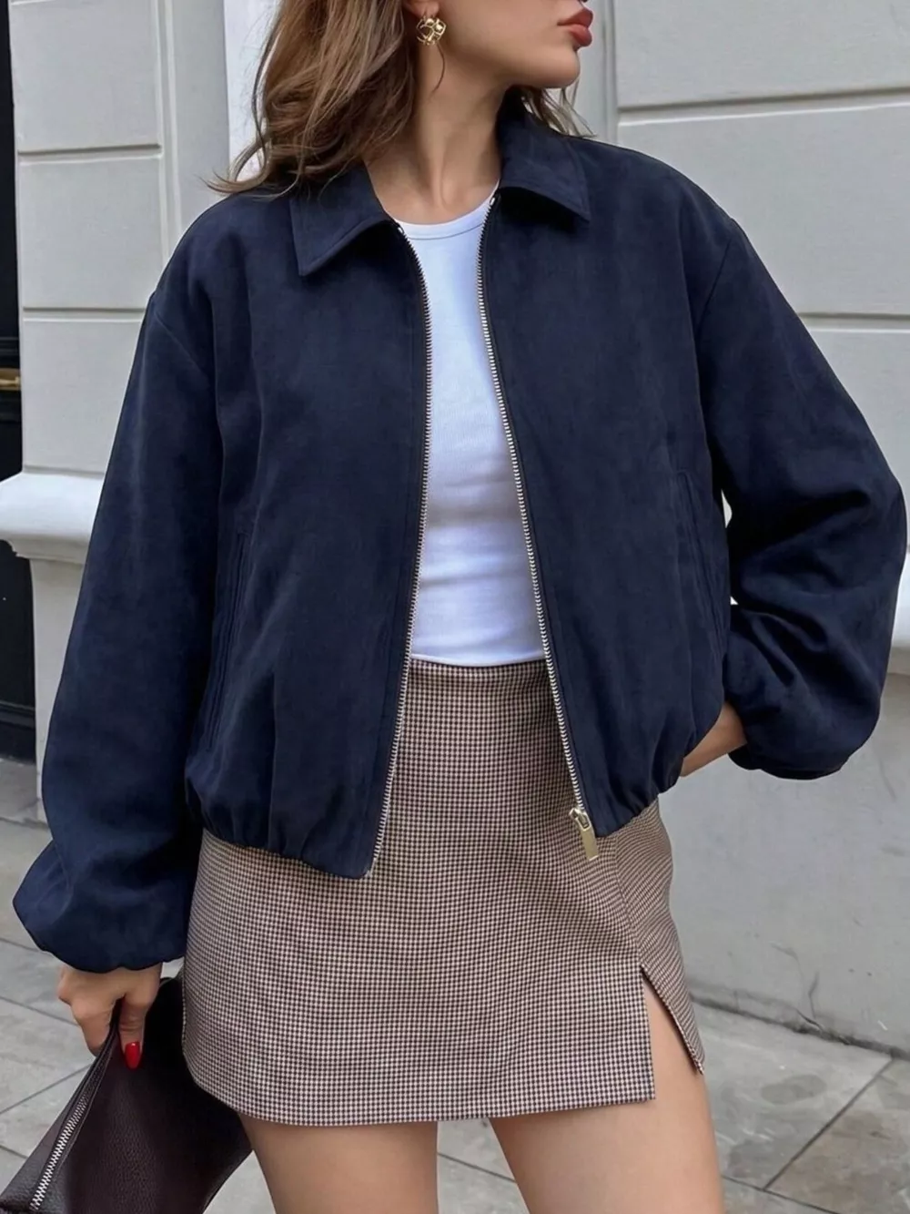 Zip Up Cropped Jacket, image 26