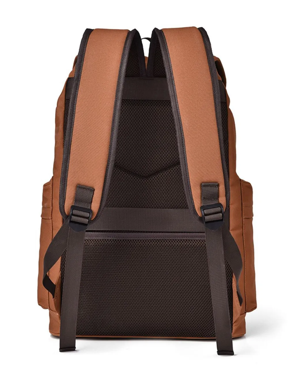 Multi Pockets Adjustable Strap Canvas Backpack Bag, image 6