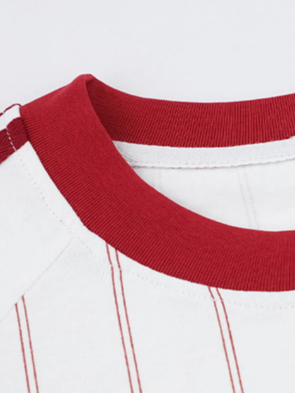 Men's Number 83 Striped Baseball T-Shirt, image 7