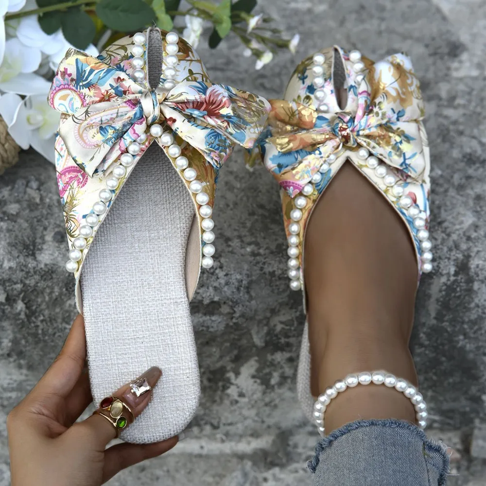Round Toe Flats Sandals, image 4