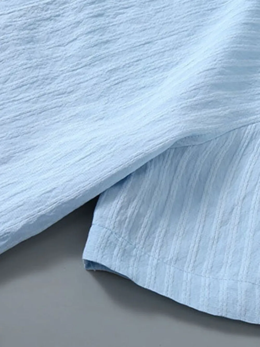 Men's Plus Size Button Up Short Sleeve Shirt, image 7