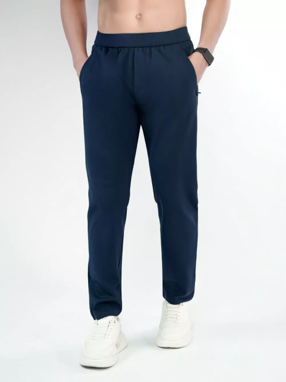 Men's Plus Size Slim-Fit Stretch Pants, image 9