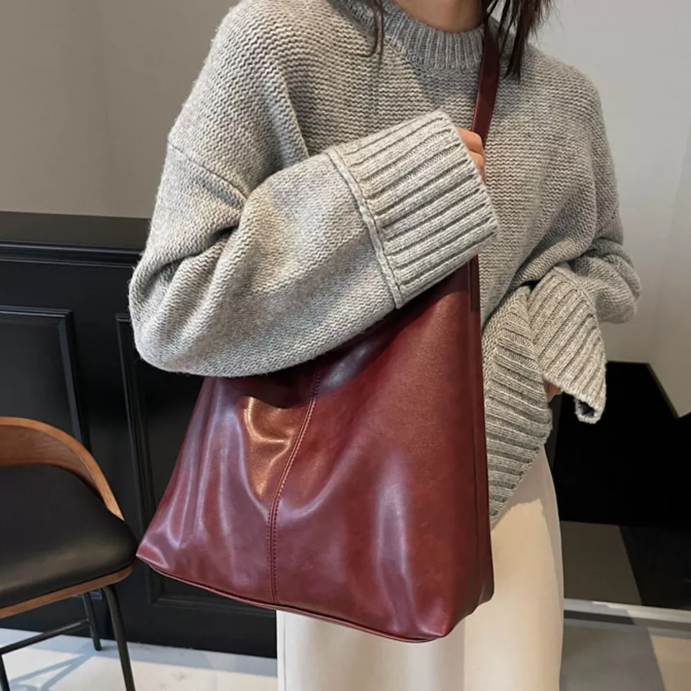 PU Leather Shoulder Bag, image 5