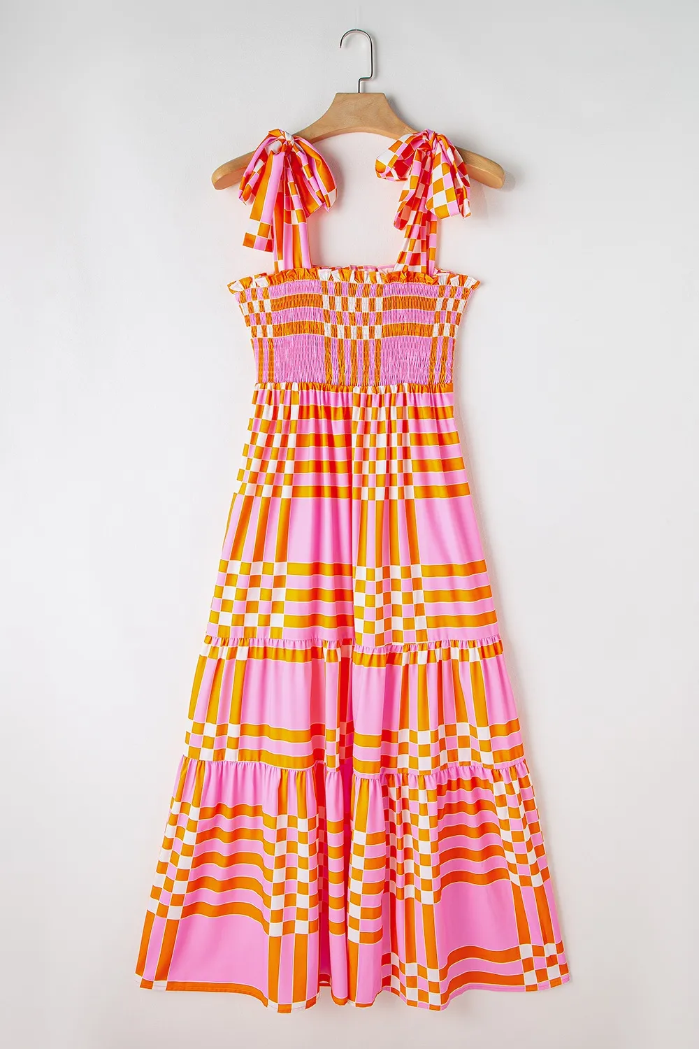 Color Block Tie Shoulder Dress, image 2
