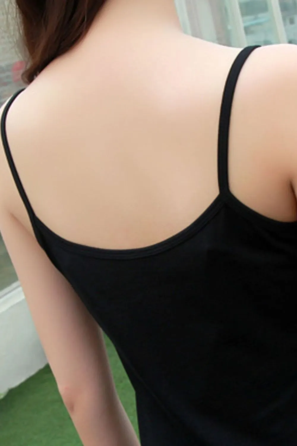 Scoop Neck Mini Cami Dress, image 8