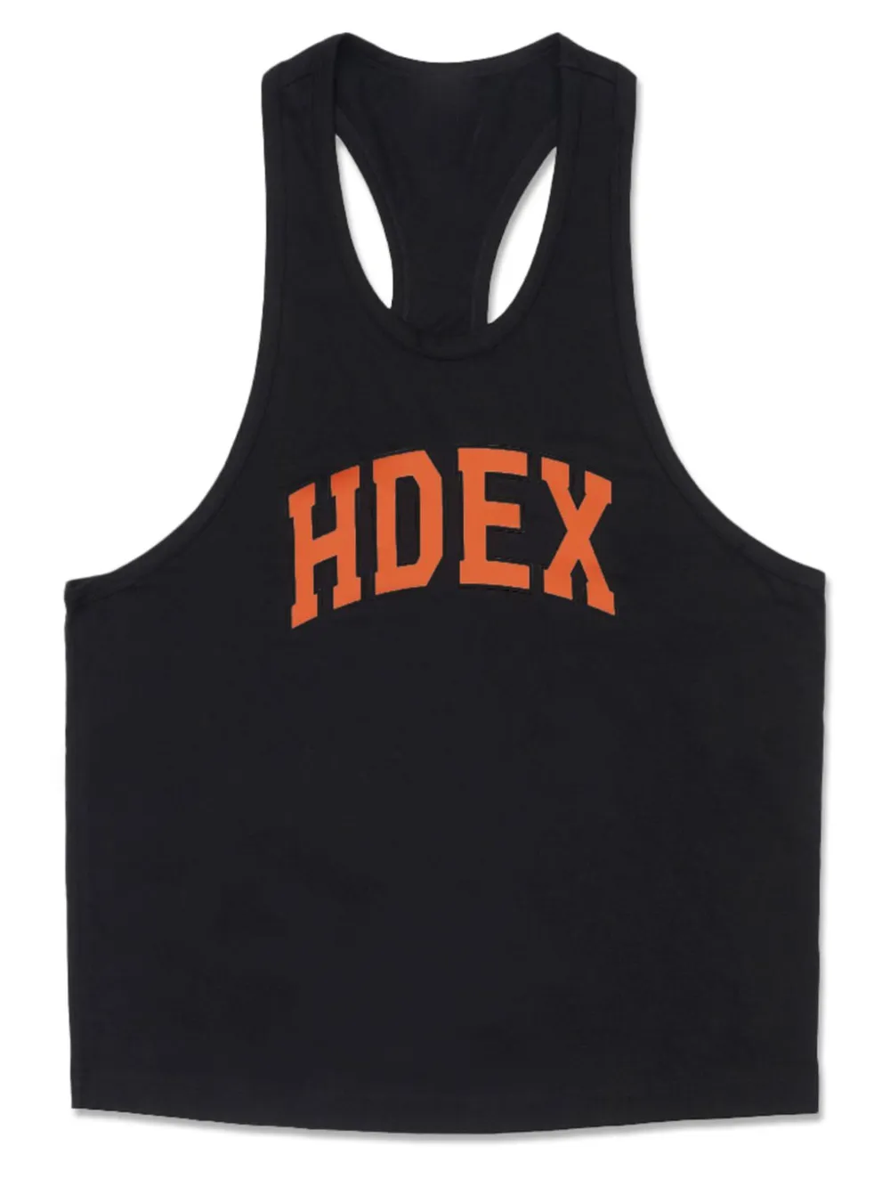 Men's Plus Size Round Neck Letter Graphic Tank