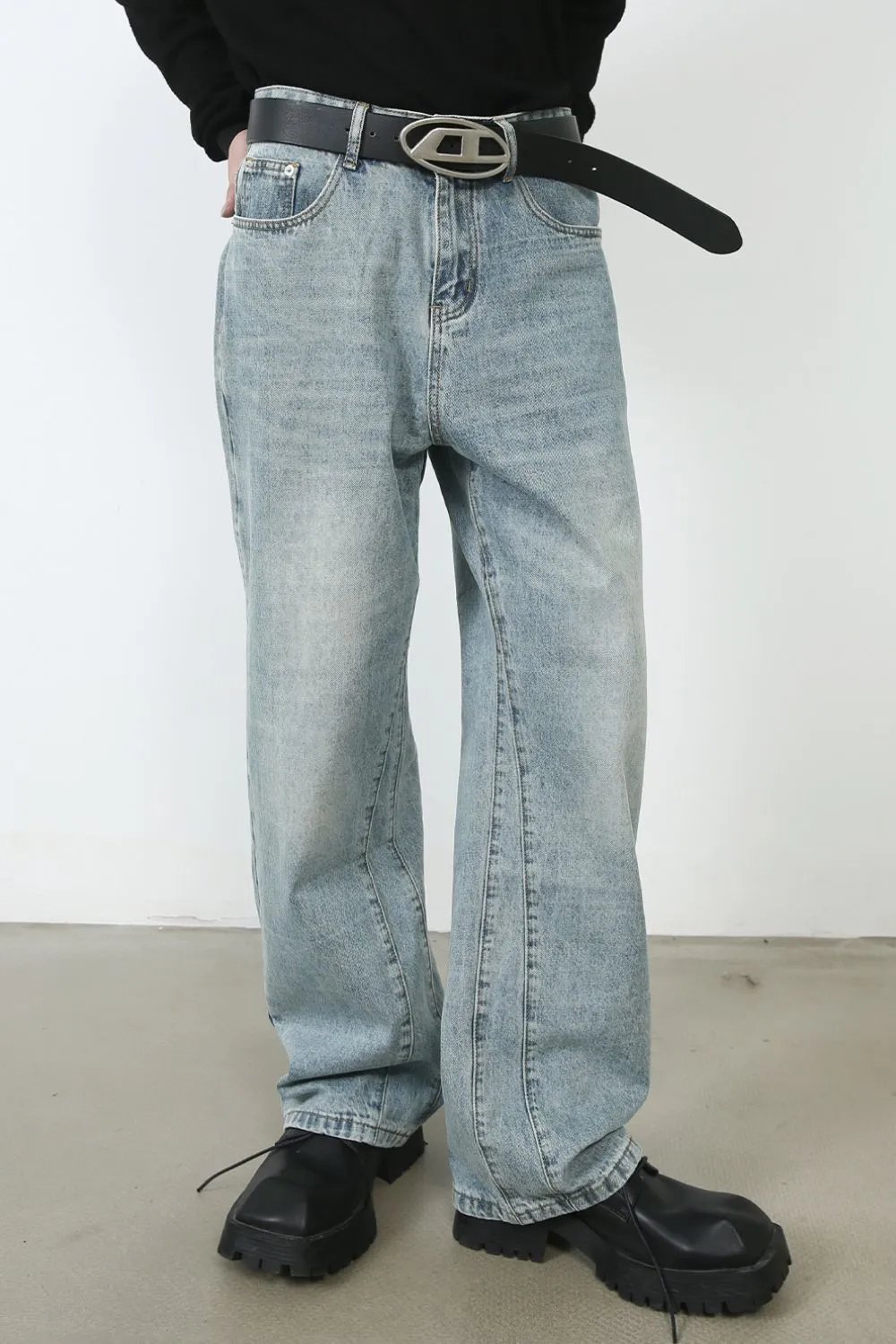 Men's Loose Fit Jeans, image 3