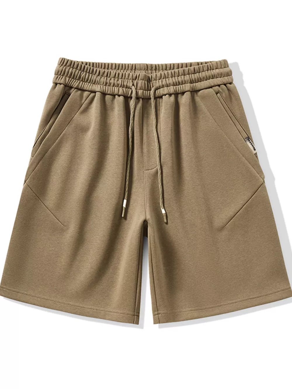 Men's Plus Size Casual Comfort Drawstring Shorts, image 6