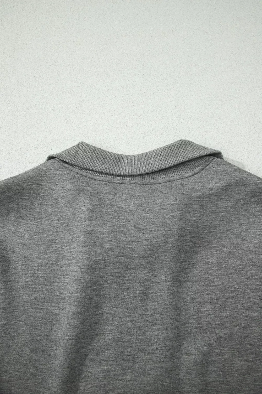 Half Zip Polo Tee Casual Pant Set, image 7