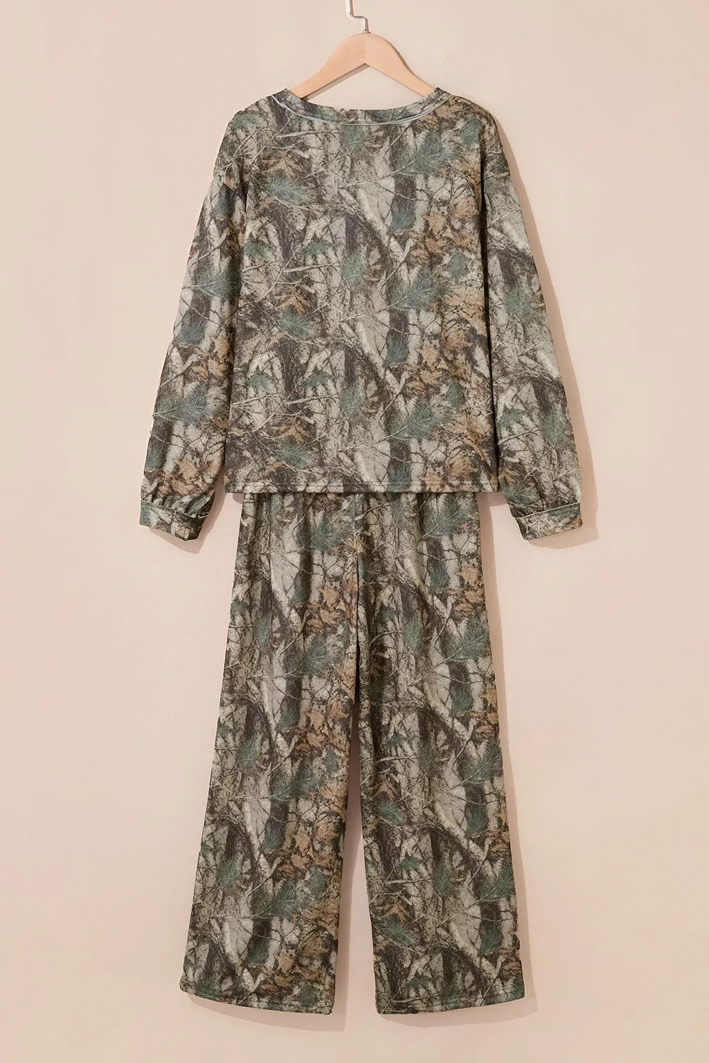 Abstract Print Long Sleeve Pant Set, image 5