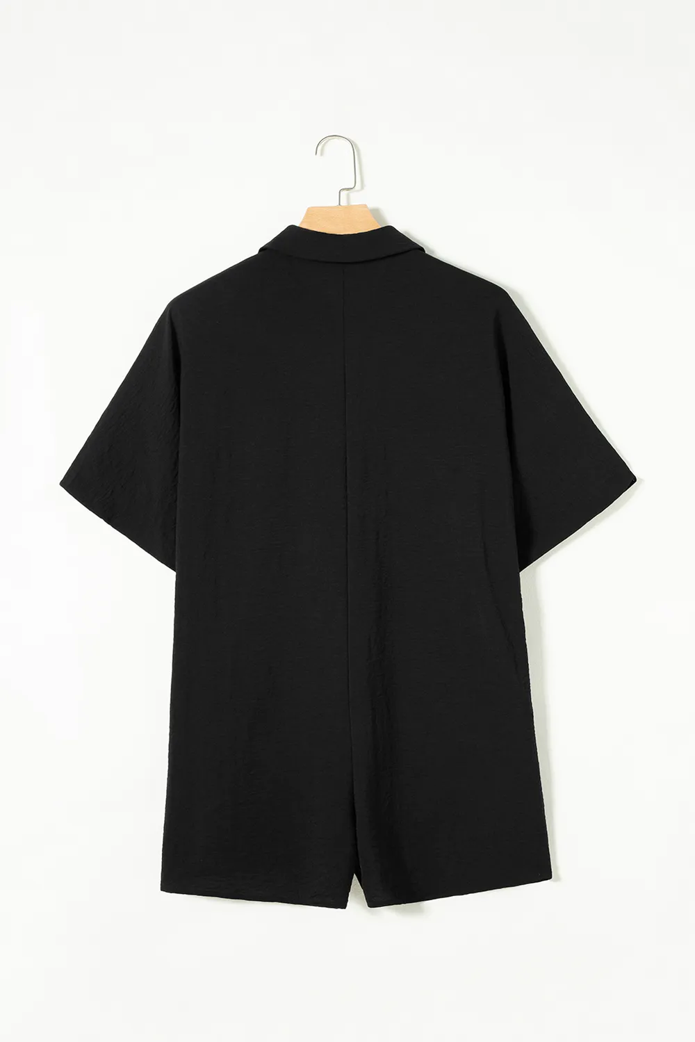 Half Button Collared Neck Romper, image 5