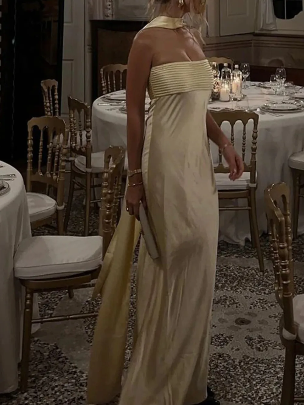 Tube Mermaid Maxi Dress, image 3