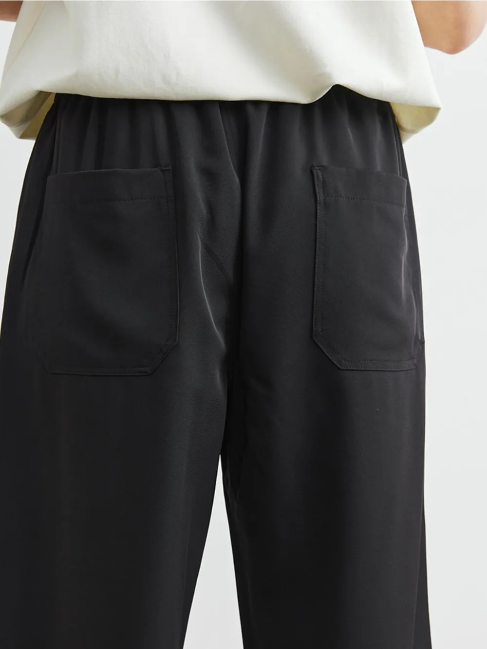 Men's Plus Size Relaxed Fit Wide Leg Casual Pants, image 5