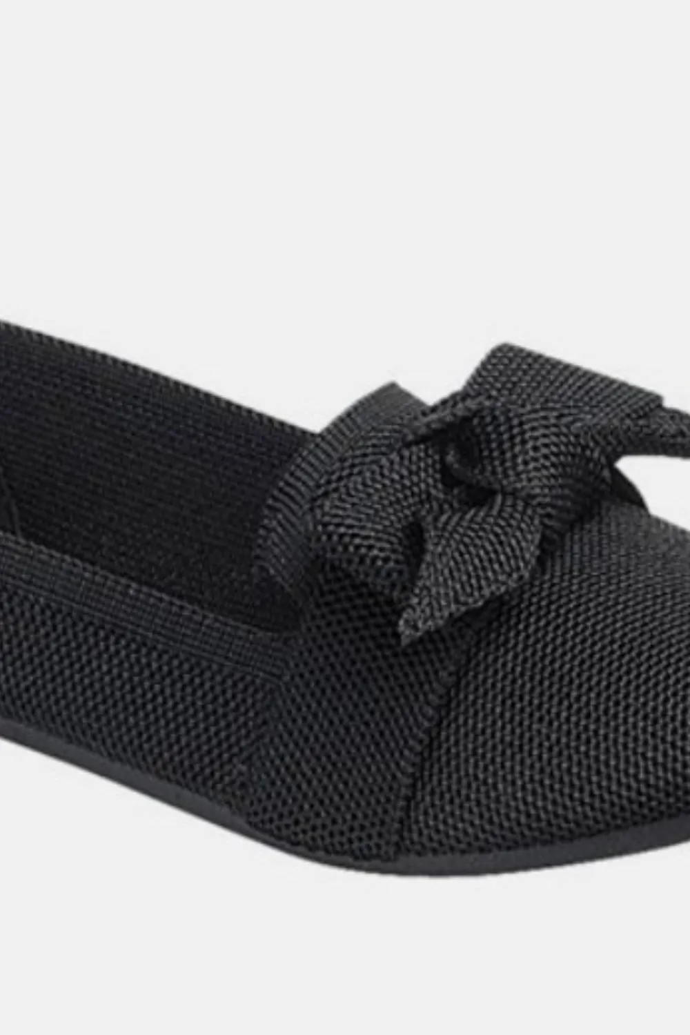 Bow Tie Slip On Ballet Flats, image 3