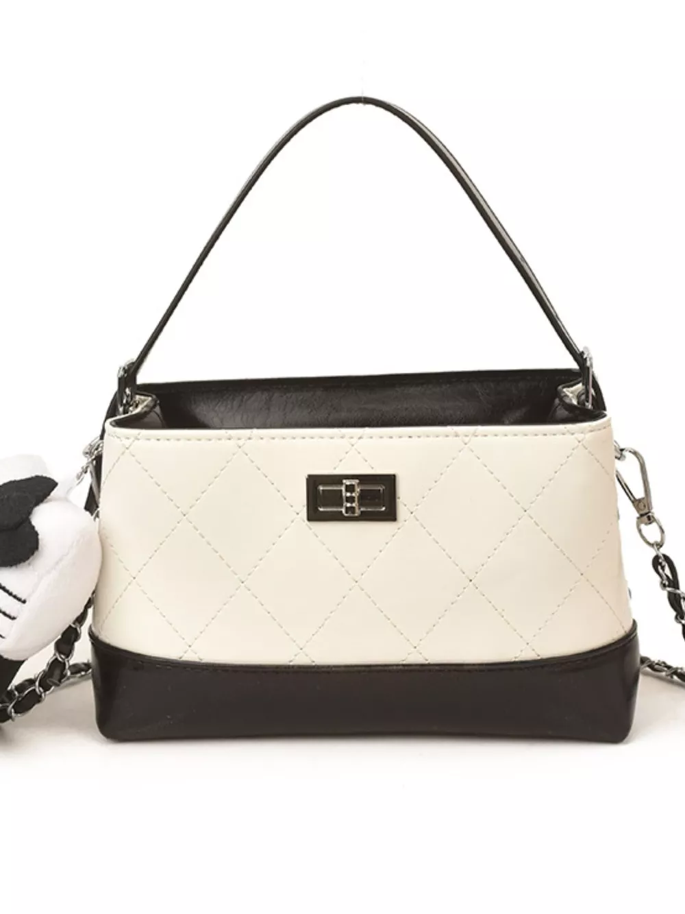 Quilted Chain Crossbody Bag, image 5