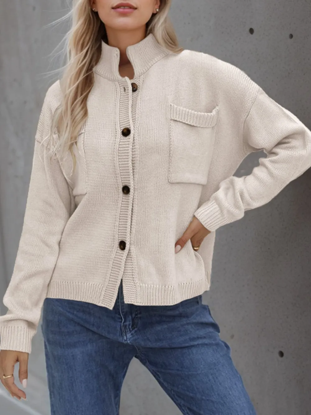 Button Up Long Sleeve Cardigan, image 18