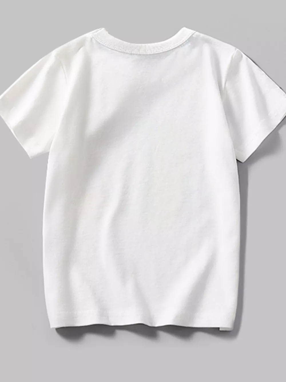 Children's Excavator Graphic Round Neck Tee, image 5