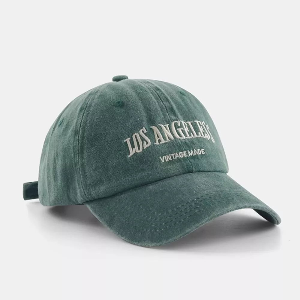 Vintage Washed Los Angeles Embroidered Baseball Cap, image 4