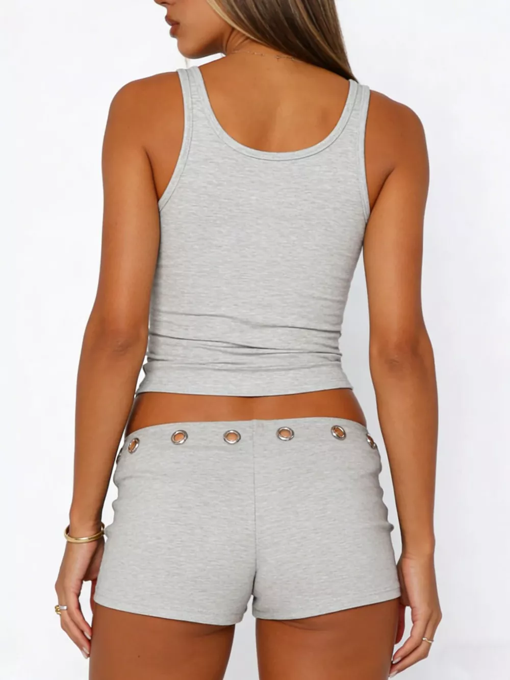 Wide Strap Tank and Shorts Set, image 4
