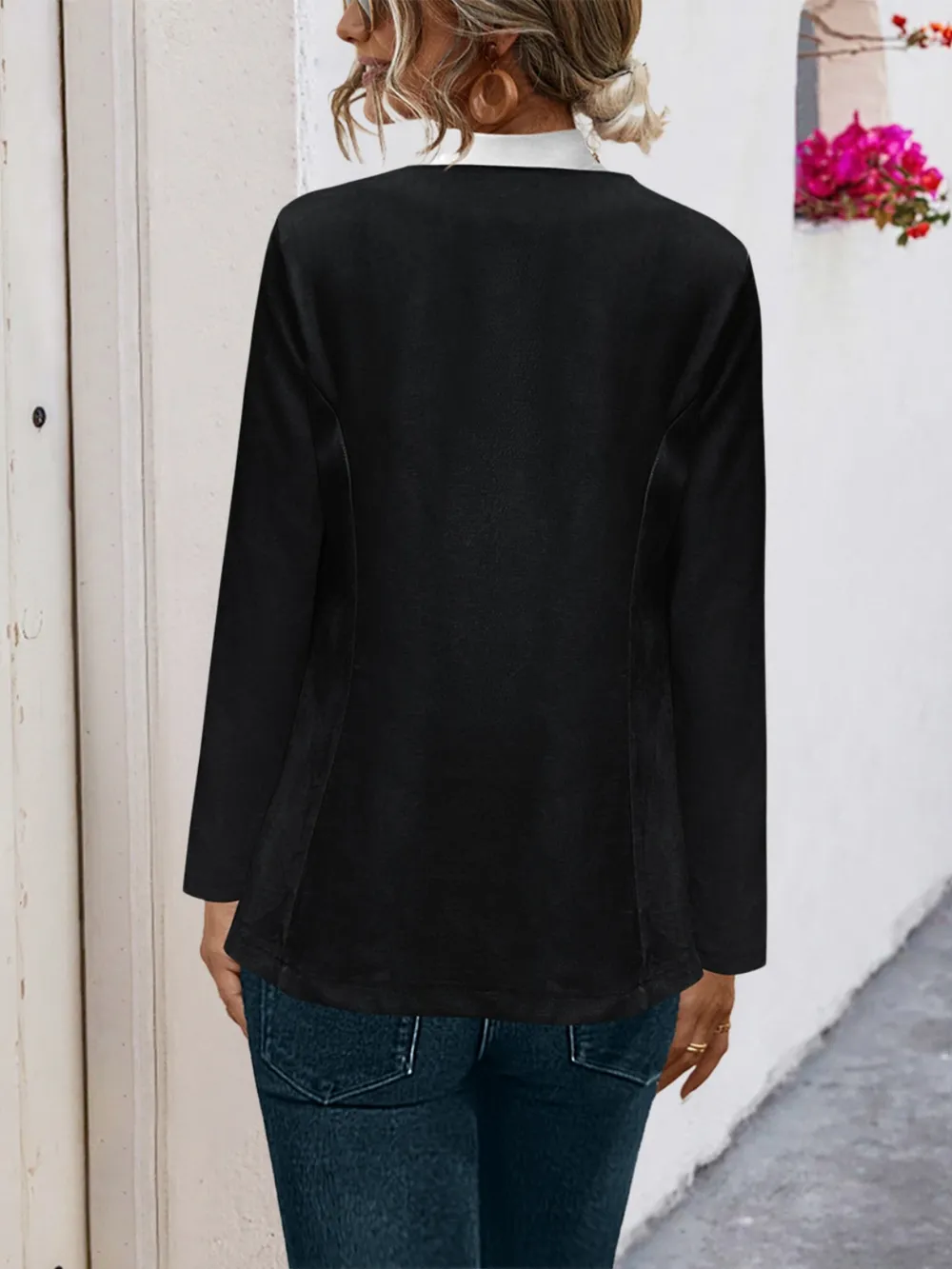 Open Front Long Sleeve Cardigan, image 3