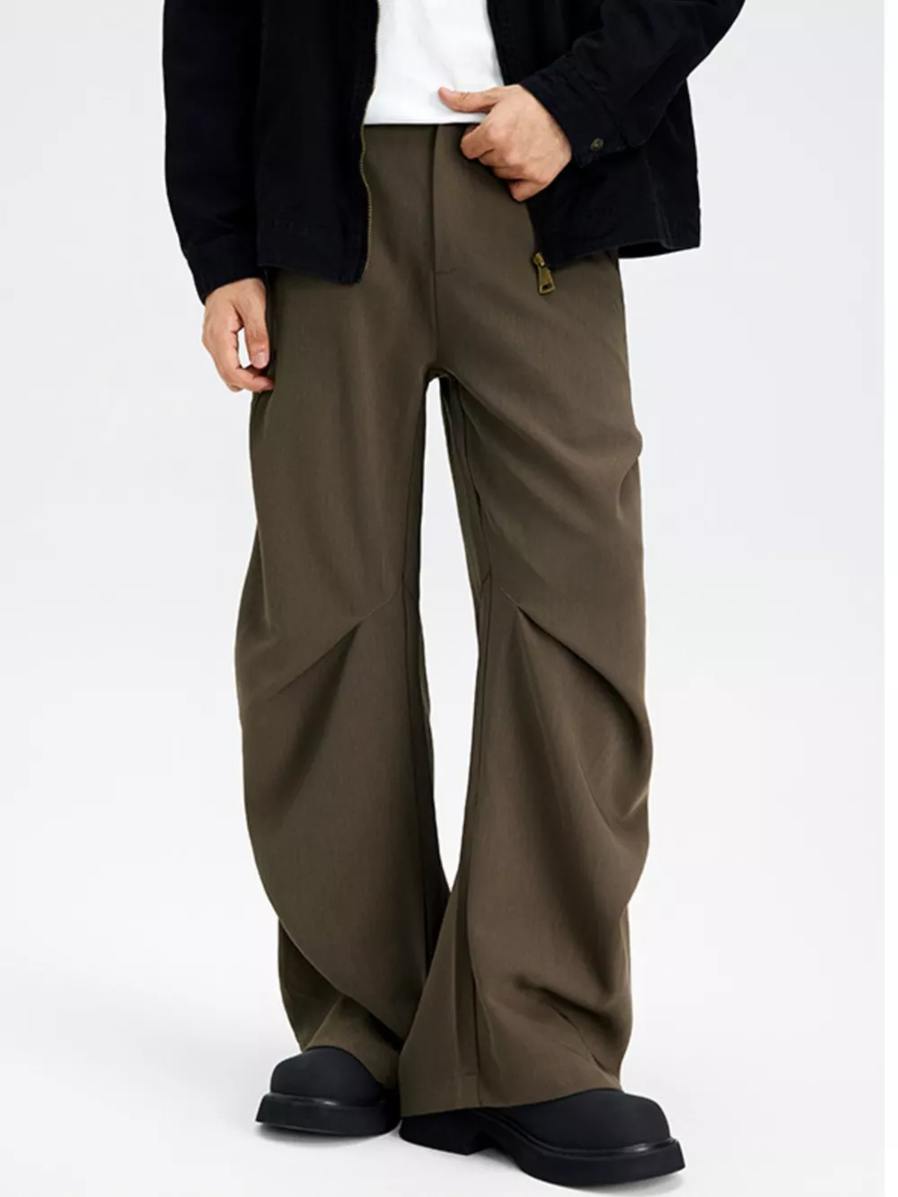 Men's Wide Leg Pants, image 3