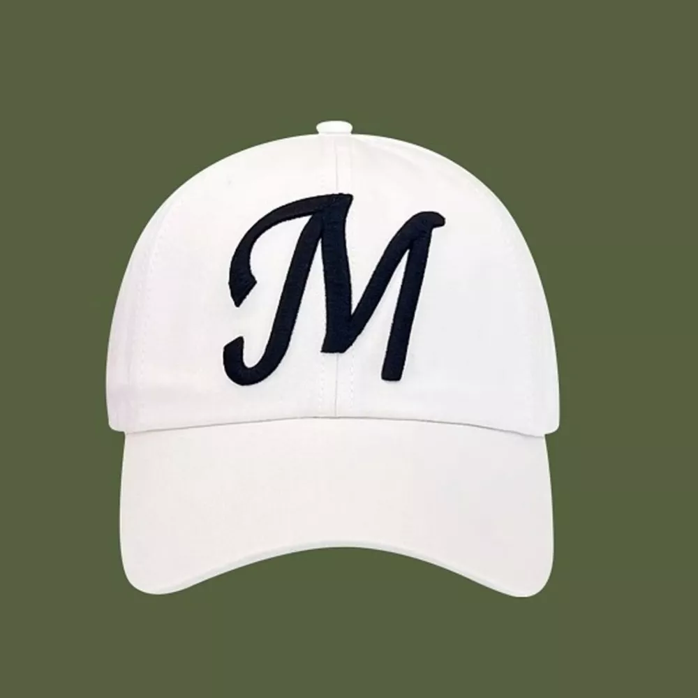 Embroidered 'M' Baseball Cap, image 2