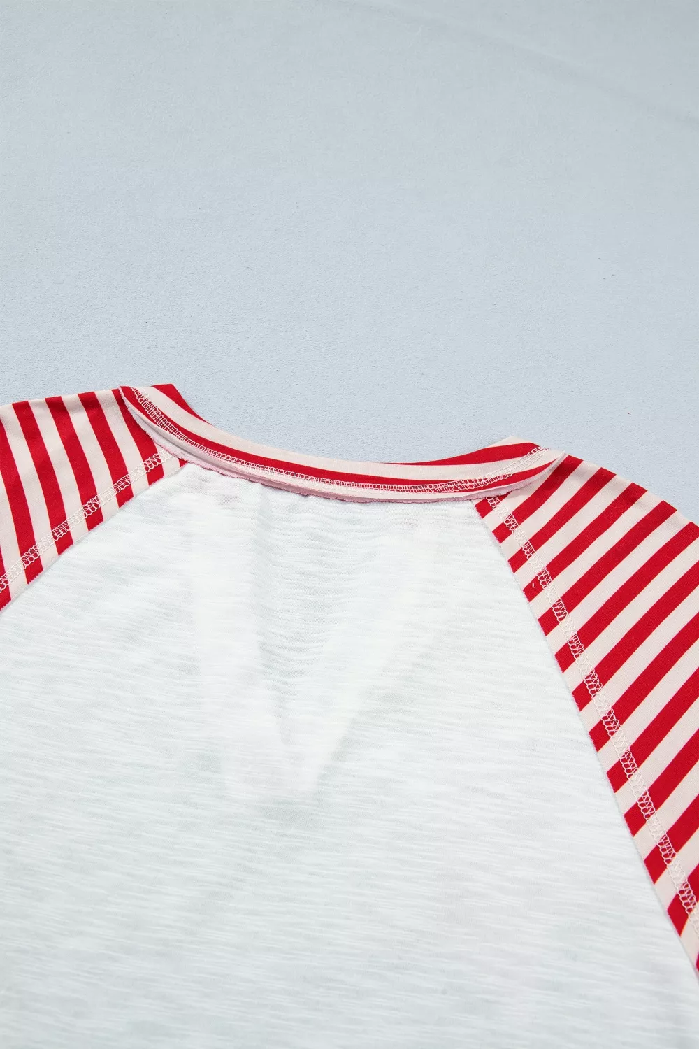 Star Detail Flag Inspired Short Sleeve Top, image 8