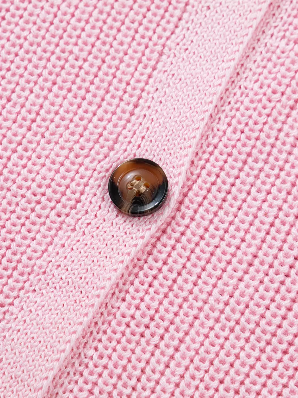 Solid Color Knit V Neck Button Front Sweater Vest, image 14