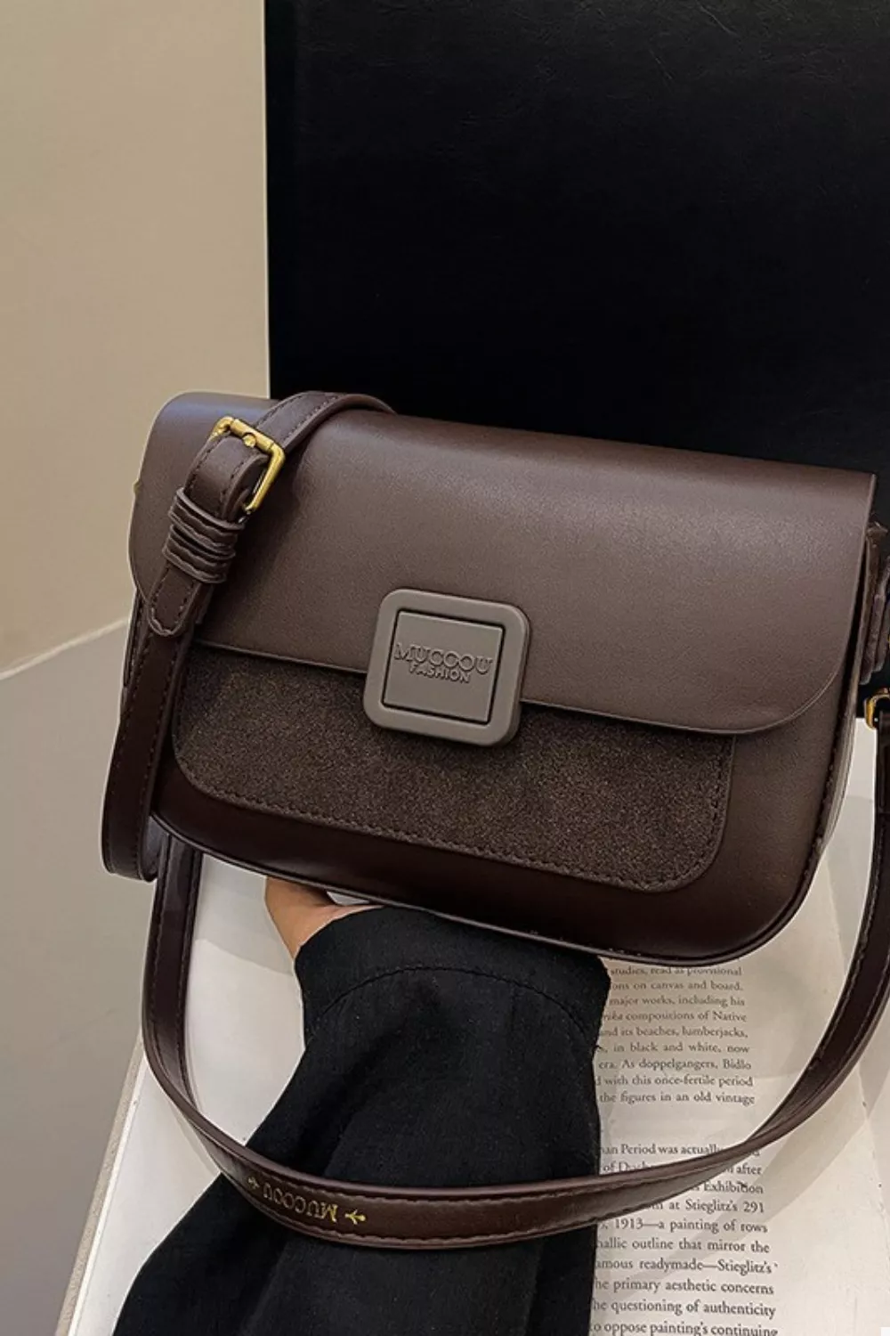 Flap Closure Shoulder Bag, image 6