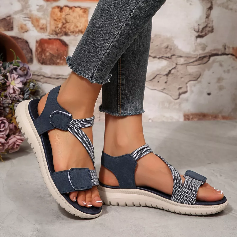 Open Toe Wedge Sandals, image 4