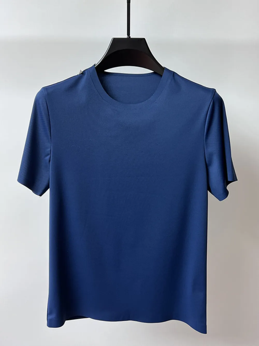 Men's Plus Size Round Neck Short Sleeve T-Shirt, image 10