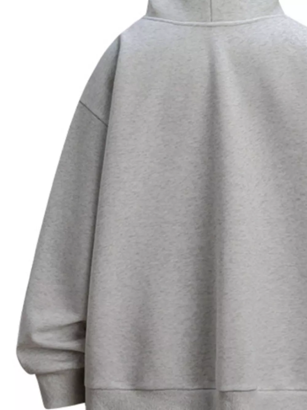 Men's Plus Size Cat Graphic Long Sleeve Oversized Hoodie, image 4