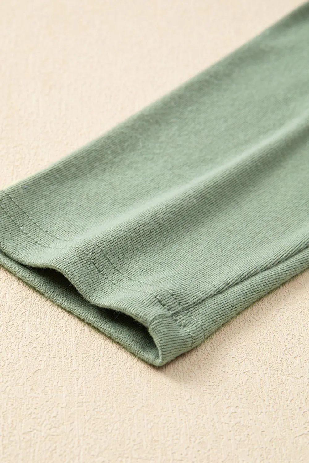 Texture Round Neck Long Sleeve T-Shirt, image 2