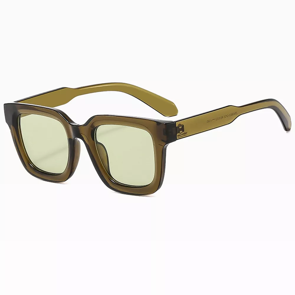 Tinted Lenses Square Frame Sunglasses, image 4