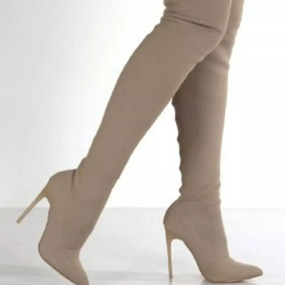 Point Toe Stiletto Boots, image 5