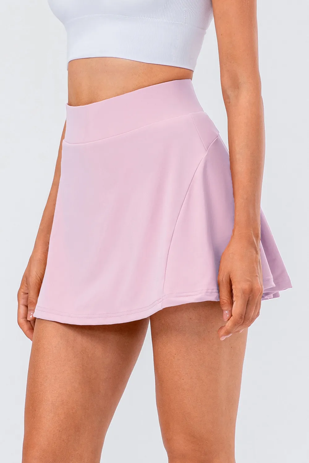 High Waist Pleated Active Skirt, image 23