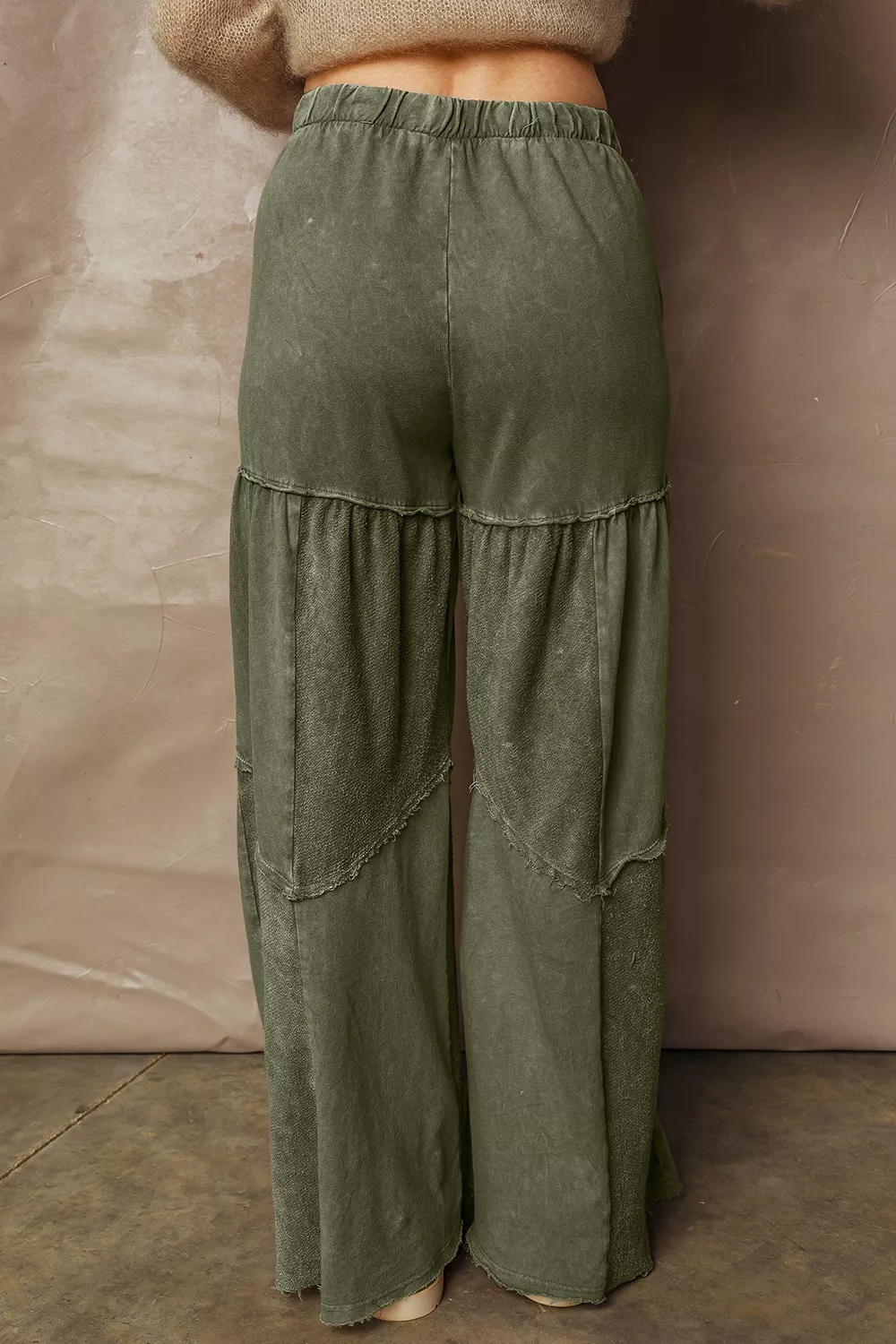 Tiered Wide Leg Pants, image 3