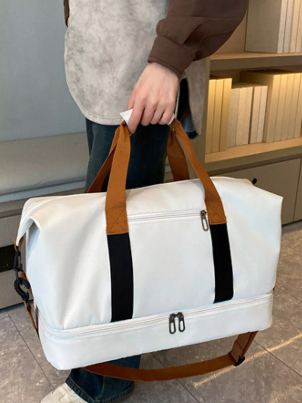 Multifunctional Waterproof Travel Duffel Bag, image 3