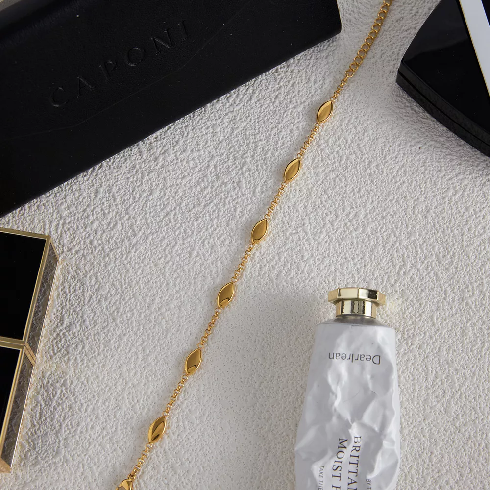 18K Gold-Plated Chain Link Bracelet, image 4